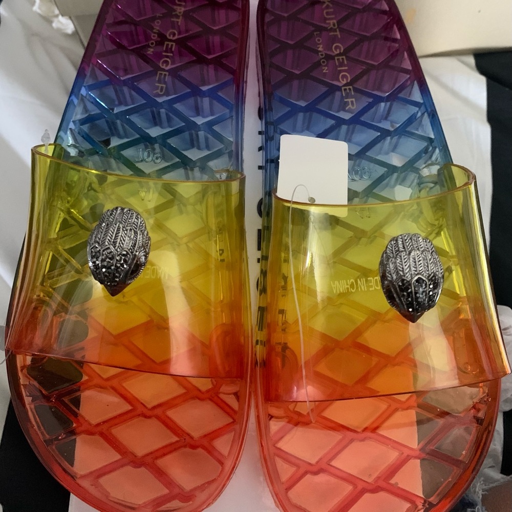 Kurt Geiger Maddie Rainbow Jelly Sandal